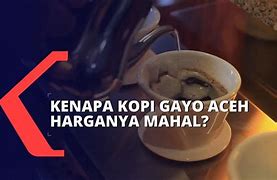 Kenapa Harga Kopi Mahal